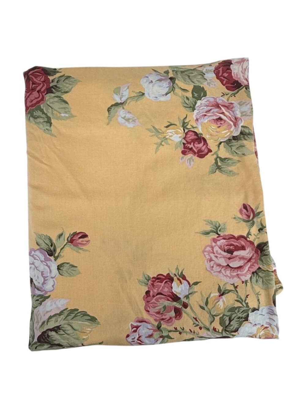 Vintage Ralph Lauren Home Sophie Brooke Queen Size Flat Sheet Floral 100% Cotton - Picture 2 of 8